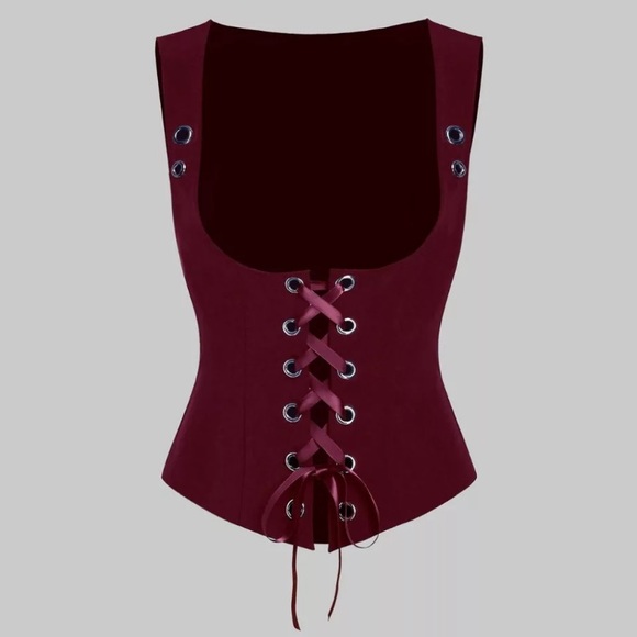 Tops - NWOT corset vest